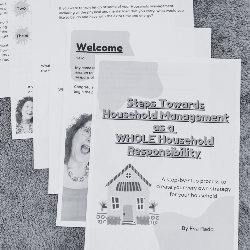 resources - Eva Rado Black and white image of Eva's resource documents